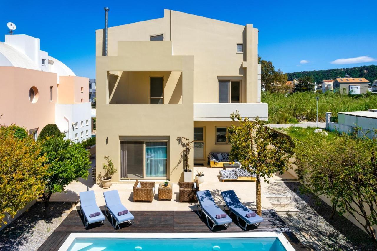 Vasiliki Villa Jaliszósz Kültér fotó